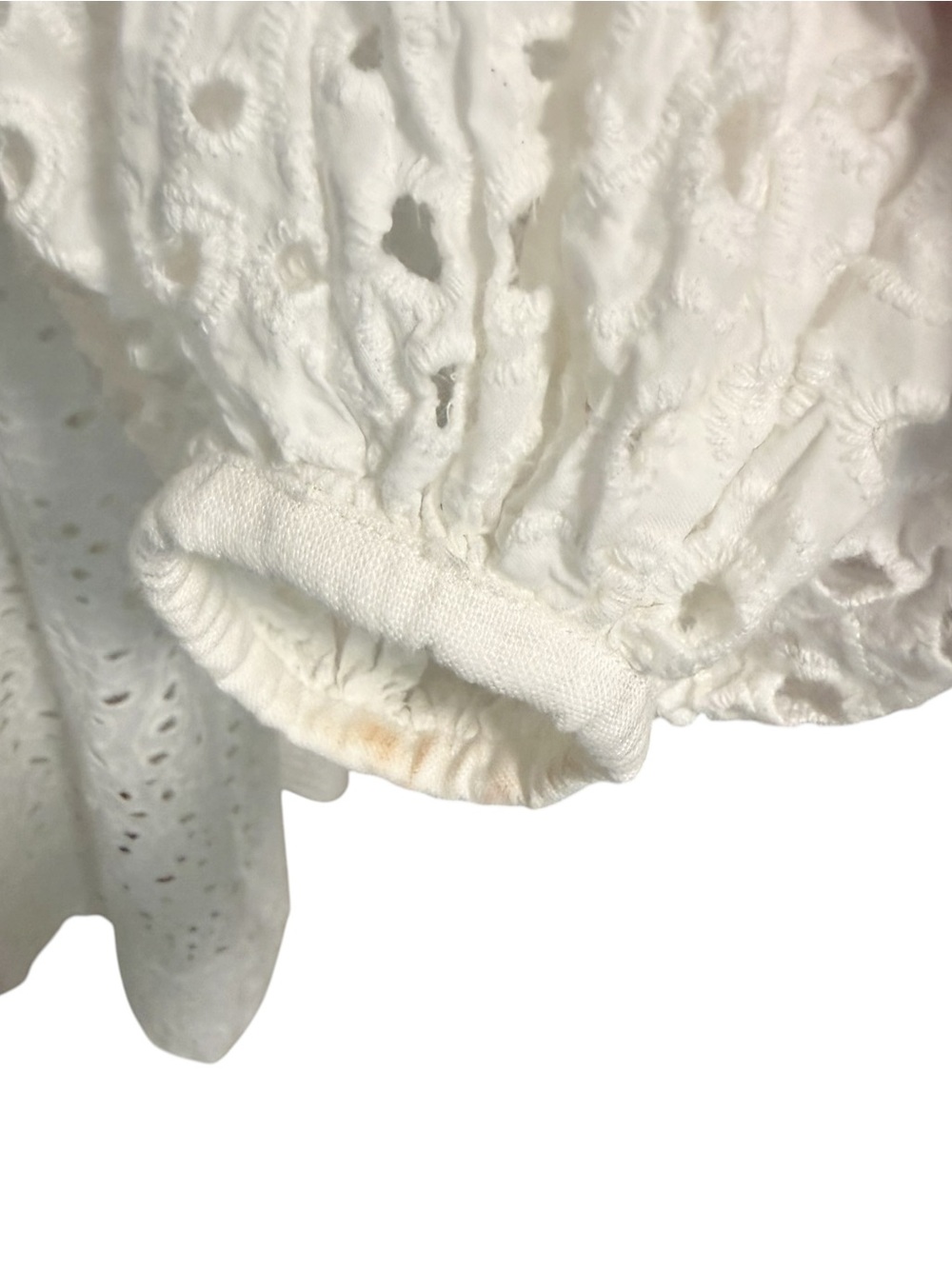 FARM Rio White Eyelet Maxi Dress - Picture 16 of 16